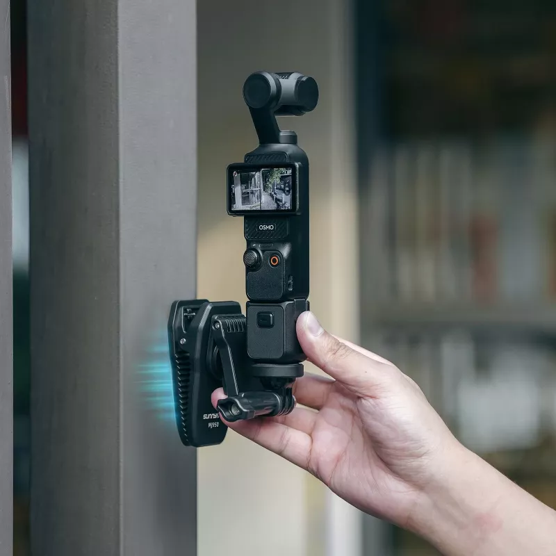 Suporte de clipe SUNNYLIFE com fixação magnética de correia para GoPro DJI Xiaomi SJCAM / Mj950