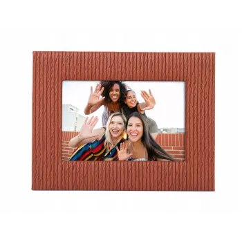 Moldura para fotografia 10x15 cm castanho vertical horizontal Loveinstant castanho