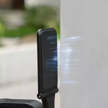 Placa de suporte metálica magnética SUNNYLIFE para GoPro, Xiaomi, Insta360, SJCAM, câmaras de ação DJI - preto