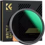 Filtro ND variável K&F Concept ND2-ND32 82mm True Color MRC Nano X