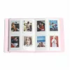 Álbum de fotografias LOVEINSTANT 288 fotos para Fuji Instax Canon Xiaomi Polaroid HP Kodak Zink / janela na capa / azul