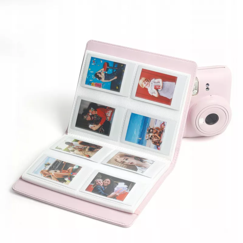 Álbum de fotografias LOVEINSTANT para 288 fotos, compatível com Fuji Instax Mini, Polaroid 300, Zink, Canon Ivy, HP Sprocket, Kodak Smile, capa branca com janela