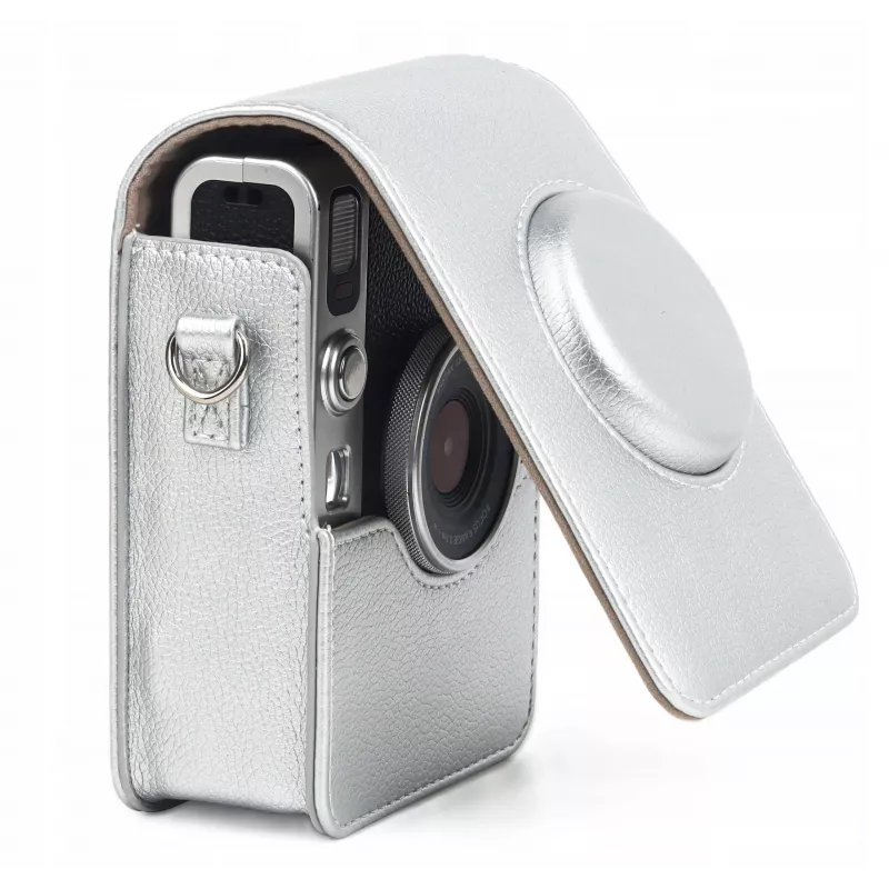 Capa LOVEINSTANT para Fujifilm Instax Mini Evo - prateado