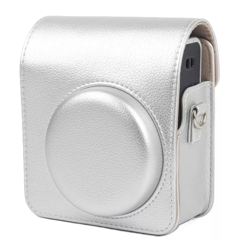 Capa de proteção LOVEINSTANT para Fujifilm Instax Mini 40 - prateado
