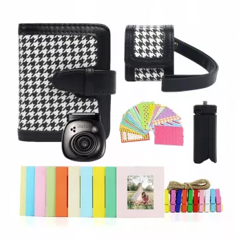 Conjunto de acessórios 5 em 1 LOVEINSTANT para Fujifilm Instax Pal - preto