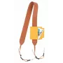 Correia de pescoço/ombro LOVEINSTANT + bolsa fotográfica para Fuji Instax Mini 12 40 11 8 9 99 Evo, castanho