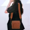 Correia de pescoço/ombro LOVEINSTANT + bolsa fotográfica para Fuji Instax Mini 12 40 11 8 9 99 Evo, castanho