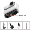 PULUZ Suporte adaptador para Insta360 GO 3 / GO 3S para sistema de 1/4 polegadas e GoPro - PU973B