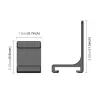 PULUZ Suporte adaptador de 1/4 polegadas para Insta360 X5/X4/X3/One X2 - Preto, liga de alumínio, sapata fria