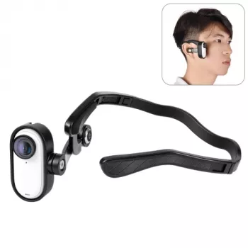 PULUZ Suporte de alça de cabeça magnético para Insta360 GO 3 / GO 3S - Preto PU974B