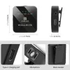 PULUZ PU3153B Microfone Bluetooth sem fios 3,5 mm TRS/TRRS para telefone e câmara