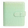 LOVEINSTANT Kit 2-em-1: Capa protetora + álbum de fotos para Fujifilm Instax Mini 12 - Verde