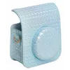 LOVEINSTANT Conjunto 2-em-1: Capa protetora para Fuji Instax Mini 12 + álbum de fotos para 64 fotos, Azul