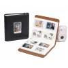LOVEINSTANT Álbum de fotos 288 fotos para Fuji Instax Canon Xiaomi Polaroid HP Kodak Zink – Preto com janela de visualização