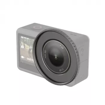 PULUZ Suporte adaptador de filtro de 49 mm para DJI Osmo Action 4 PU994B