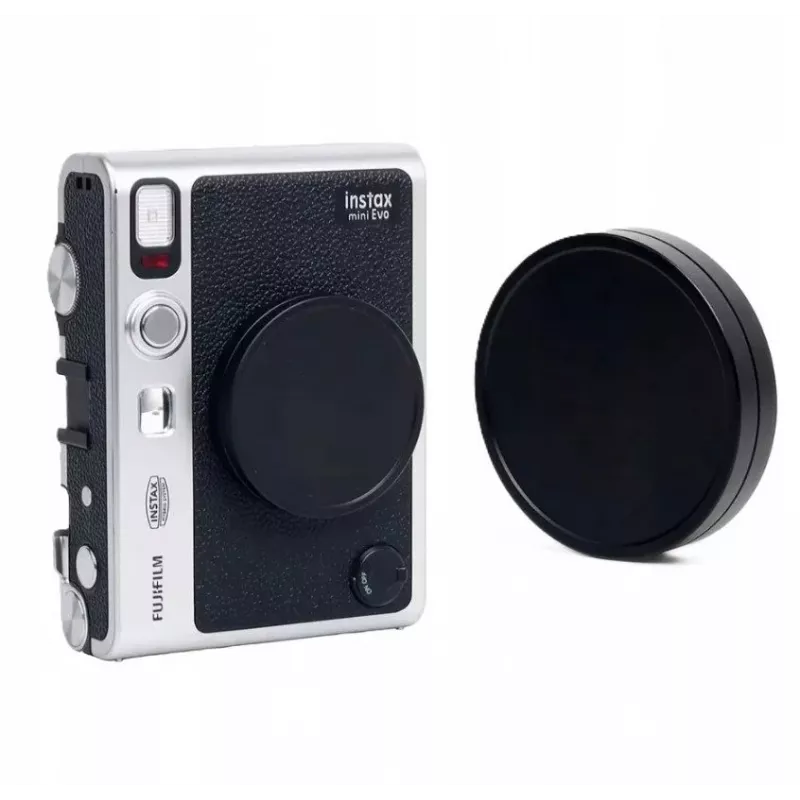 LOVEINSTANT Tampa de objetiva para Fujifilm Instax Mini Evo - Preto