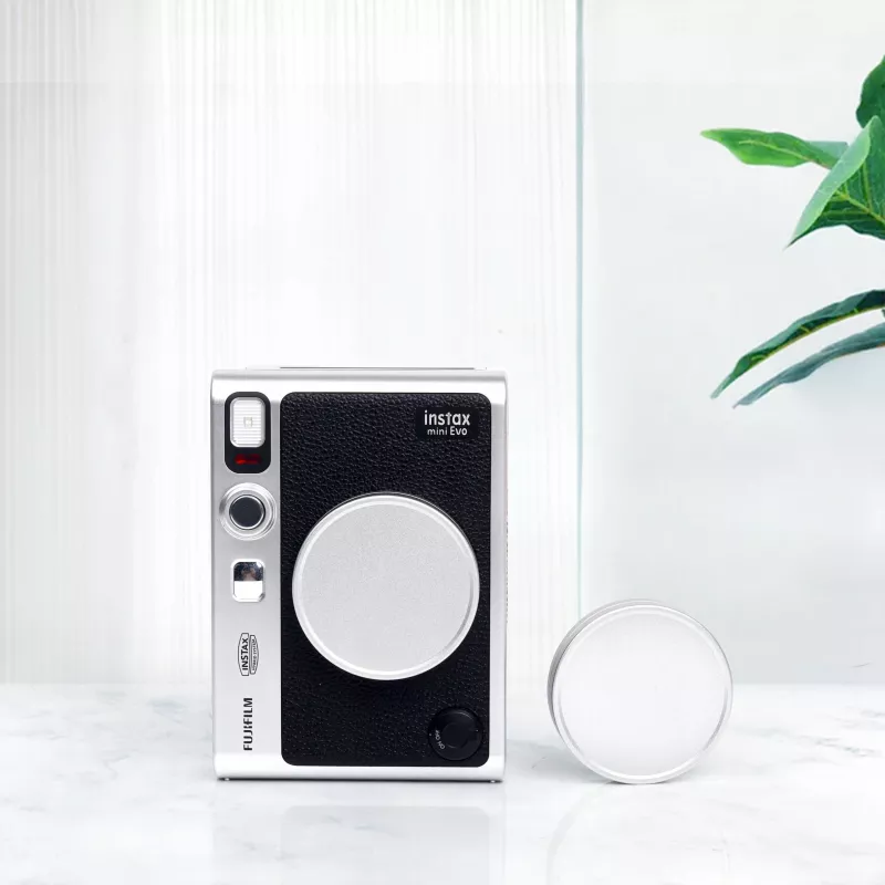 LOVEINSTANT Tampa de objetiva para Fujifilm Instax Mini Evo - Preto
