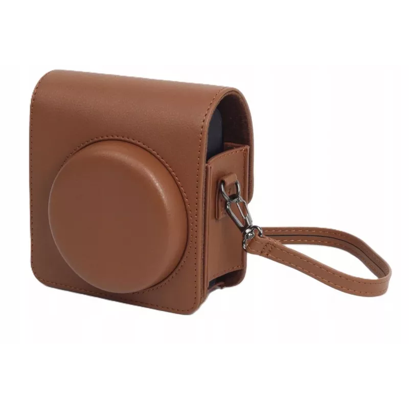 LOVEINSTANT Bolsa para câmara para Fujifilm Instax Mini 99 - Castanho
