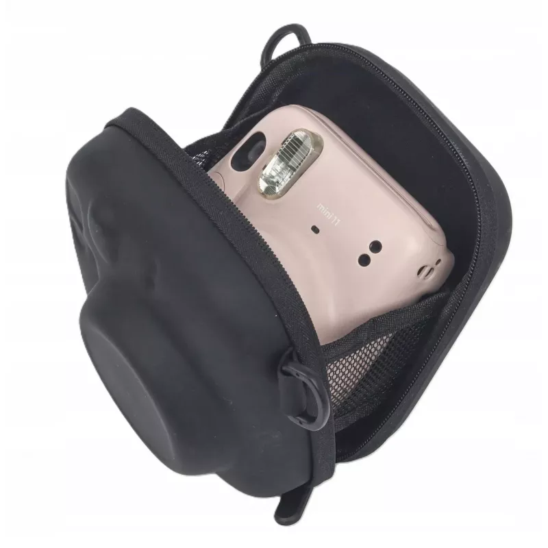 LOVEINSTANT Capa protetora para Fujifilm Instax Mini 99/12/11/9/8/7+/40 - Preto