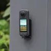 SUNNYLIFE Placa de montagem magnética para Insta360 X4/X3, DJI Action 3/4, série GoPro Hero - Preto