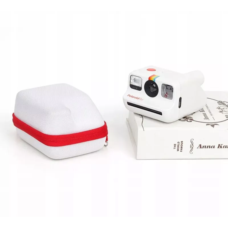 LOVEINSTANT Estojo Rígido para Câmara Polaroid Go - Branco