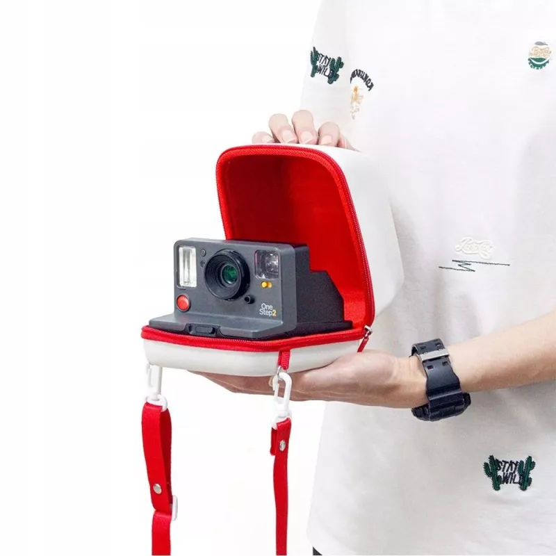 LOVEINSTANT Estojo Protetor para Polaroid Now, Now+, OneStep+, VF2 - Branco