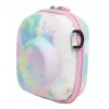 LOVEINSTANT Capa protetora para Fujifilm Instax Mini 99/12/11/9/8/7+/40, pele PU com gradiente multicolor