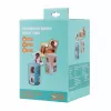 LOVEINSTANT Moldura de fotos cubo dobrável para 24 impressões Instax Mini - Sea Blue