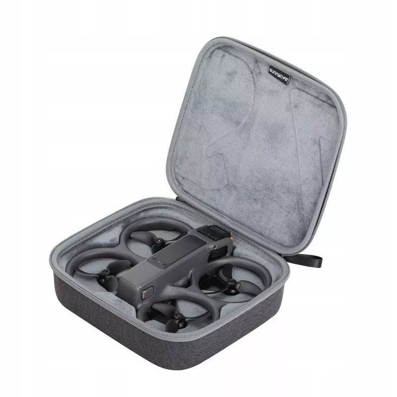 SUNNYLIFE Mala de transporte rígida para drone DJI Avata 2, Goggles 3, RC Motion 3, baterias e acessórios - Preto