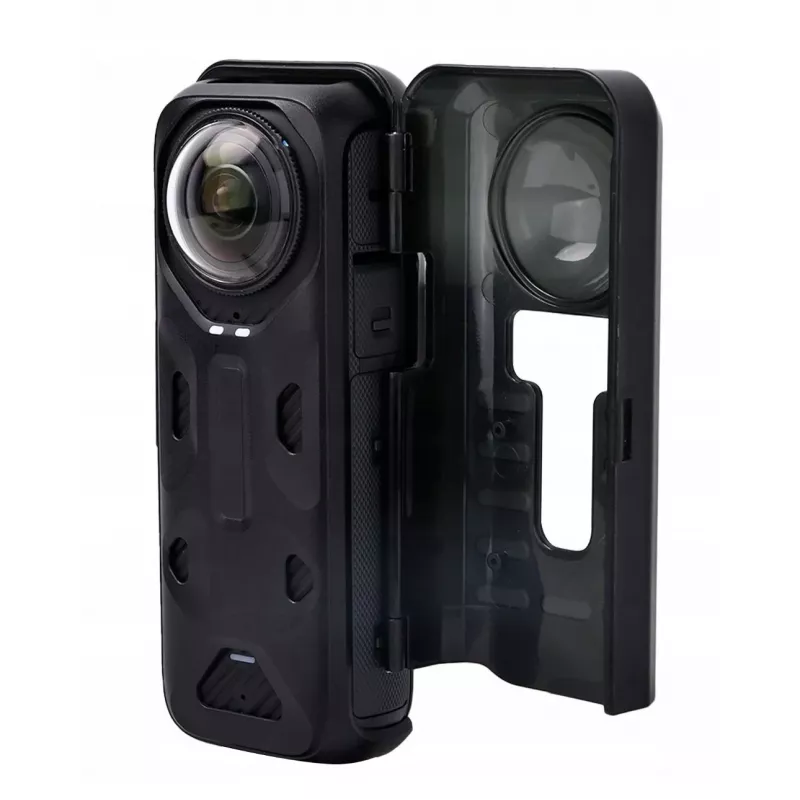SUNNYLIFE Mala protetora rígida para câmara de ação Insta360 X4 - Preto