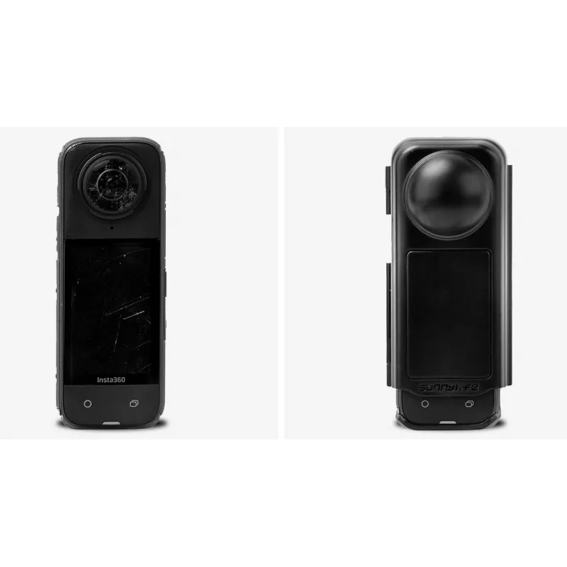 SUNNYLIFE Mala protetora rígida para câmara de ação Insta360 X4 - Preto