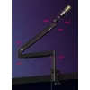 ULANZI Braço articulado para microfone ZJ05 com pinça de mesa, alcance de 690 mm, Preto