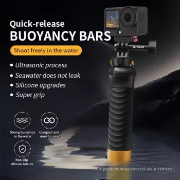 PULUZ Punho flutuante bastão de flutuação para câmaras de ação GoPro SJCAM Xiaomi DJI Insta360 PU1053B