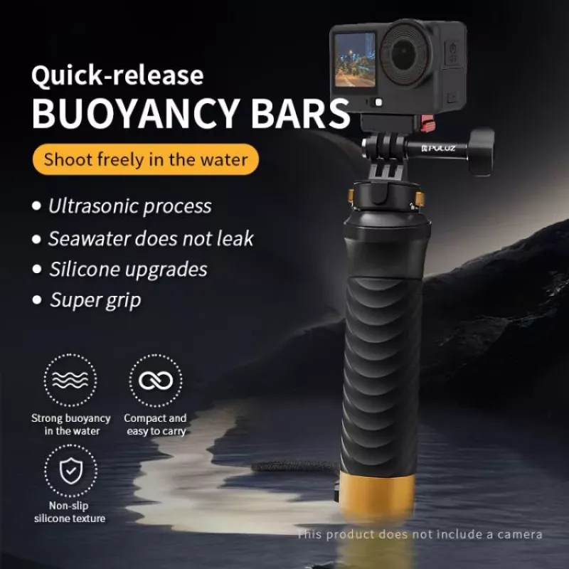PULUZ Punho flutuante bastão de flutuação para câmaras de ação GoPro SJCAM Xiaomi DJI Insta360 PU1053B