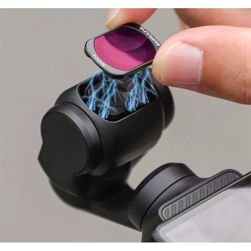 SUNNYLIFE Filtro protetor ultravioleta UV MC para câmara DJI Osmo Pocket 3 (OP3-FI851-M)