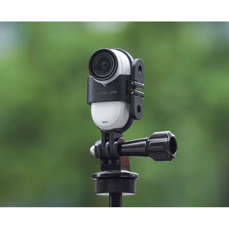 SUNNYLIFE Armação de proteção e suporte para Insta360 GO 3 / GO 3S - Preto