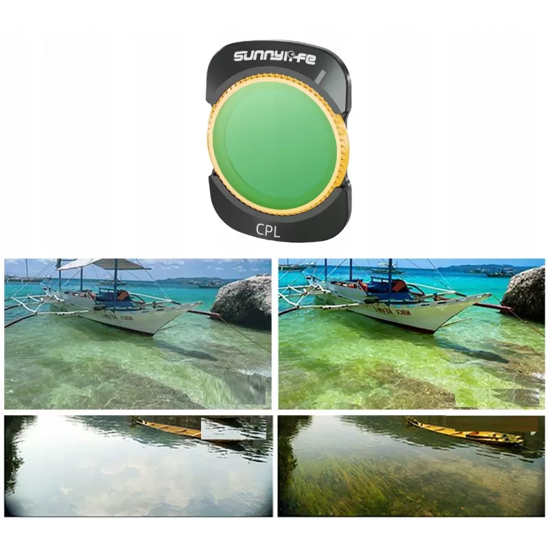 SUNNYLIFE Filtro polarizador circular CPL MC multi-revestido para DJI Osmo Pocket 3 OP3-FI854-C