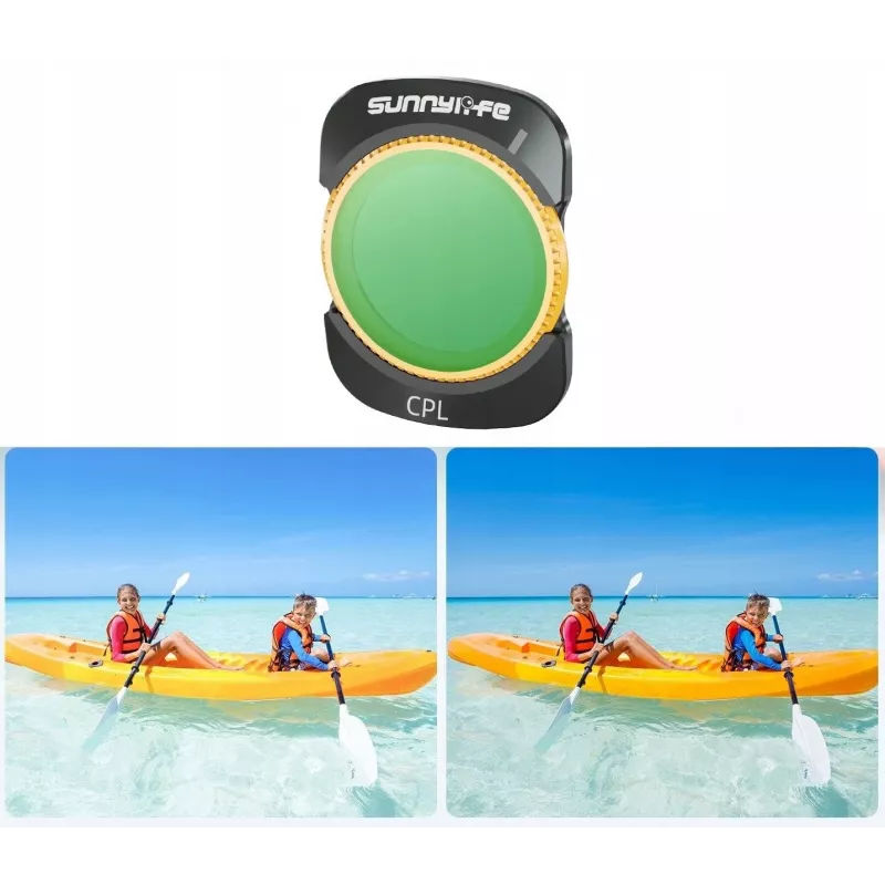 SUNNYLIFE Filtro polarizador circular CPL MC multi-revestido para DJI Osmo Pocket 3 OP3-FI854-C