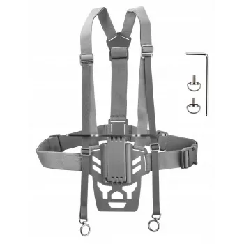 SUNNYLIFE Correia de peito para comando DJI RC Plus - Preto