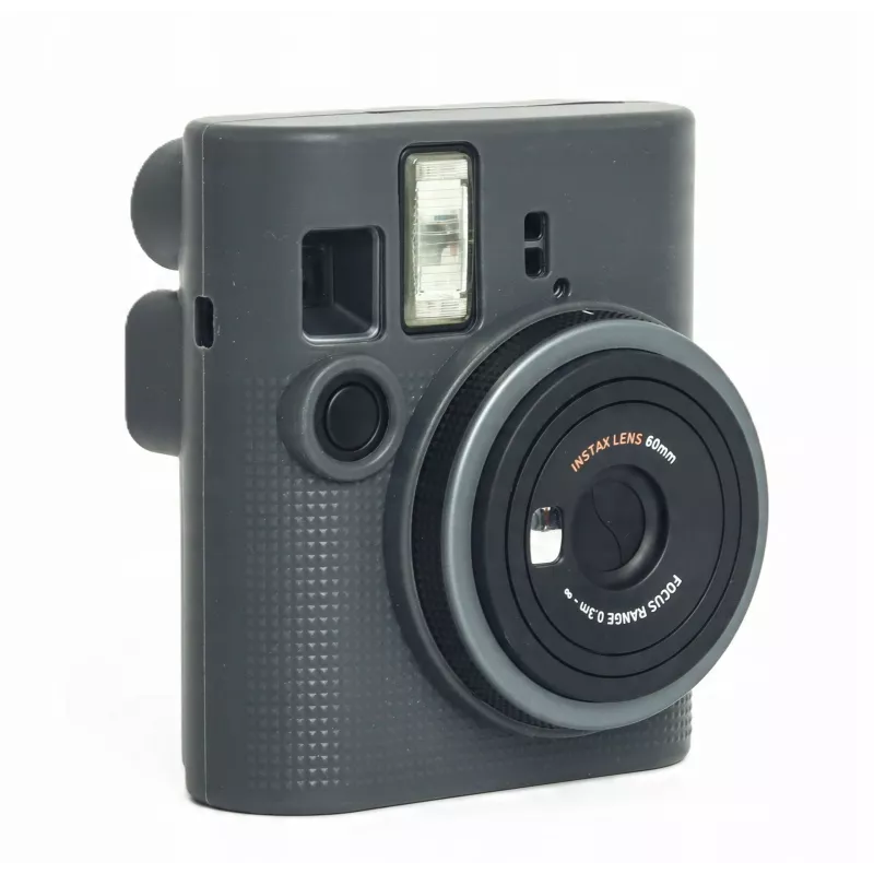 LOVEINSTANT Capa de silicone para Fujifilm Instax Mini 41 - Cinzento