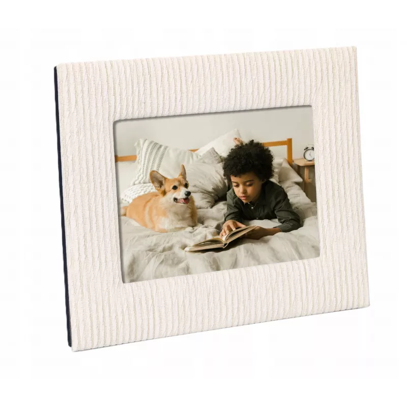 Moldura de fotografias de pé para 10x15 cm Ecru Beige Vertical Horizontal Loveinstant