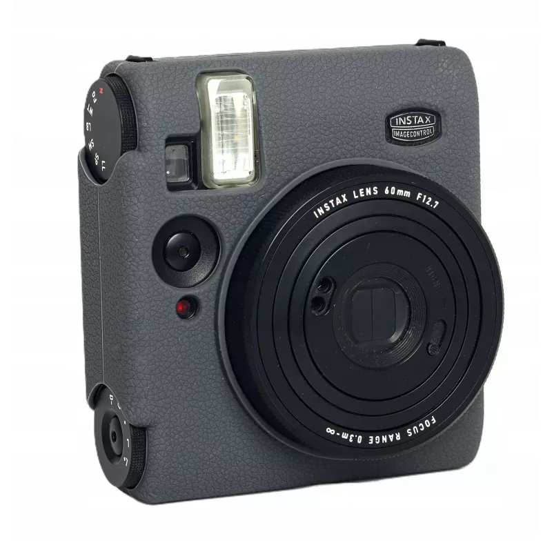 LOVEINSTANT Capa de silicone para Fujifilm Instax Mini 99 - Cinzento