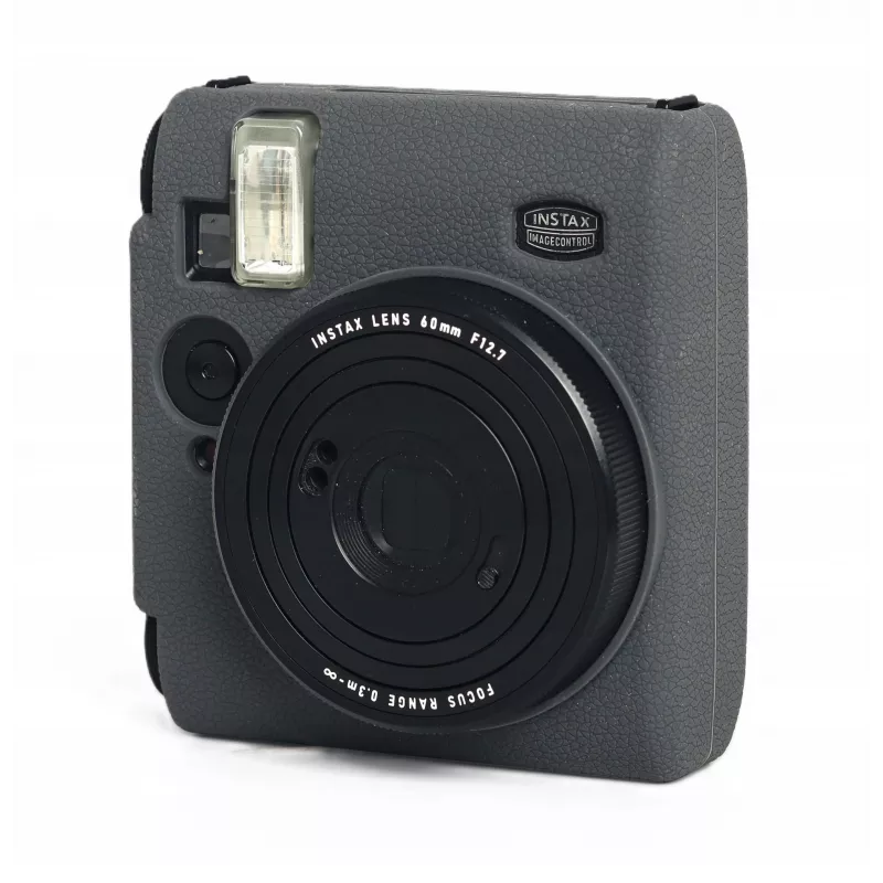 LOVEINSTANT Capa de silicone para Fujifilm Instax Mini 99 - Cinzento
