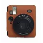 LOVEINSTANT Capa de proteção em silicone para Fujifilm Instax Mini 99 - Castanho