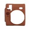 LOVEINSTANT Capa de proteção em silicone para Fujifilm Instax Mini 99 - Castanho