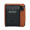 LOVEINSTANT Capa de proteção em silicone para Fujifilm Instax Mini 99 - Castanho