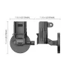 Suporte magnético para câmara de ação PULUZ para GoPro DJI Osmo Pocket 3 PU724B