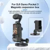 Suporte magnético para câmara de ação PULUZ para GoPro DJI Osmo Pocket 3 PU724B