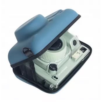 Capa de proteção rígida LOVEINSTANT para câmara Fujifilm Instax Wide 400 - azul