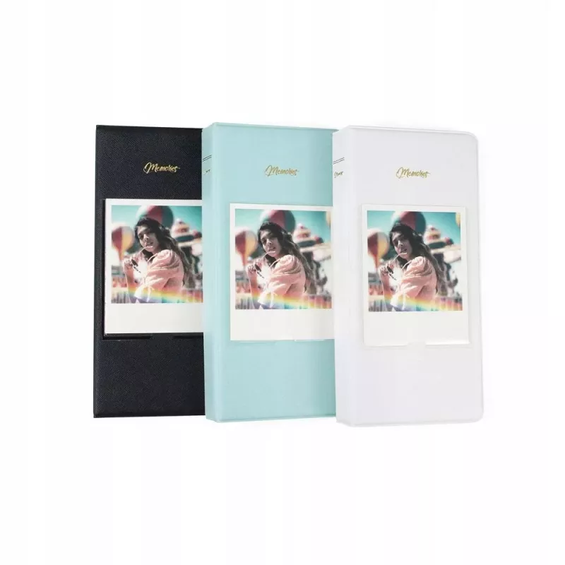 Álbum de fotografias LOVEINSTANT 64 fotografias para Fuji Instax Wide, Square, Polaroid 600, SX-70, Now / castanho